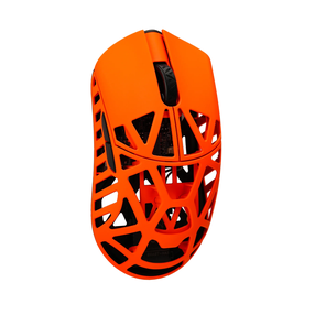 Belaidė žaidimų pelė WLMouse Beast X Max, bluetooth / usb, oranžinė