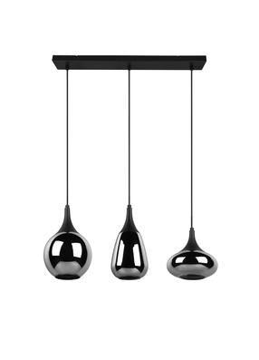 Светильник навесной Trio Lumina 317000332, E14, 3 x 40 Вт, черный цв. / черный цв.