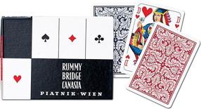 Kāršu spēle Piatnik Rummy Bridge 77472