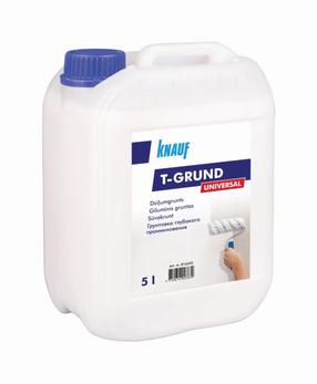 Giluminis gruntas giluminis Knauf T-Grund, bespalvis, 5 l