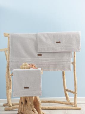  Vannirätikute komplekt Foutastic Wellness 338CTN1509, hall v., 150 cm x 75 cm, 3 tk