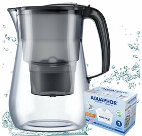 Veefiltrid Aquaphor Onyx, 4.2 l, läbipaistev v./must v.