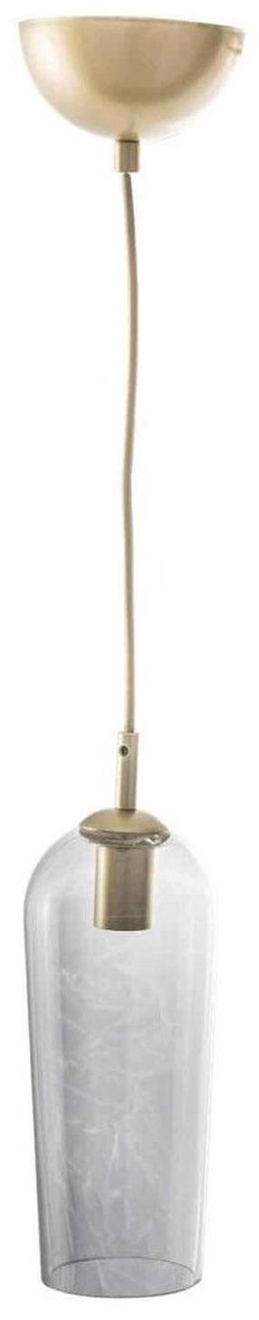 Lampa karināms AZzardo Blanca AZ3337, E14, 1 x 40 W, caurspīdīga krās. / šampanieša krās., 12 x 12 cm