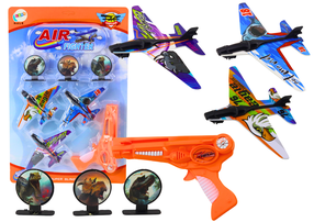 Žaislinis lėktuvas Lean Toys Air Fighter, įvairių spalvų