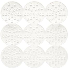 Коврик для ванной Tatkraft Bubbles, белый цв., 55 см x 55 см