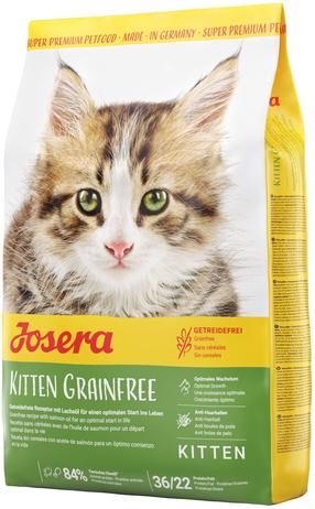 Сухой корм для кошек Josera Kitten Grainfree, мясо птицы, 0.4 кг