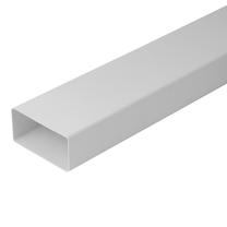 Ventiliacijos kanalas Europlast K-1.5, abs plastikas, 1.5 m x 110 mm