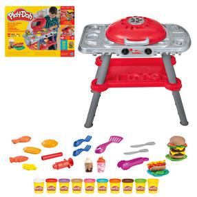 Набор пластилина, c аксессуарами Hasbro Play-Doh Grillparty, многоцветный