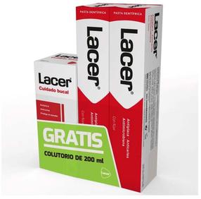 Hambapasta ja suuvesi Lacer Fluoride, 450 ml