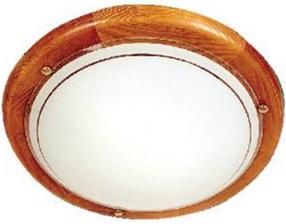 Lampa griesti Candellux Ufo 14-32136, E27, 2 x 60 W, balta krās. / brūna krās.