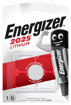 Liitiumpatarei Energizer, CR2025, 3 V