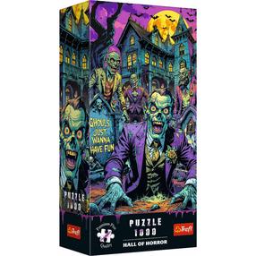 Puzle Trefl Hall Of Horror Zombie 12132, 68.3 cm x 48 cm, 1000 gab., daudzkrāsaina