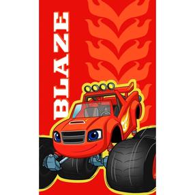  Vaikiškas rankšluostis Blaze RDE-91, oranžinė sp./raudona sp., 50 cm x 30 cm