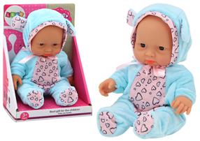 Lėlė - kūdikis Lean Toys Take Me Home, 21 cm, žydra sp.