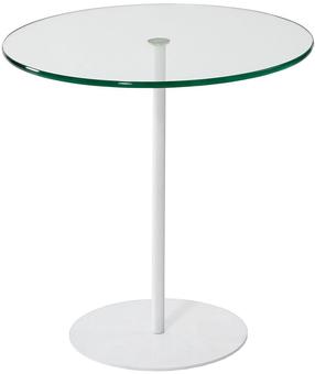 Kavos staliukas Kalune Design Chill-Out, balta sp., 50 cm x 50 cm x 50 cm