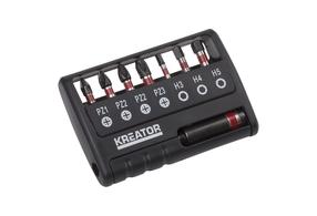 Uzgaļu komplekts Kreator KRT064263, HEX