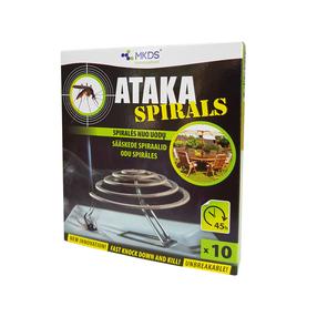 Sääsetõrjespiraal Mkds ASP, 10 tk