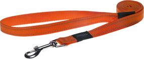 Šuns pavadėlis Rogz Utility Classic HL11D, oranžinė sp., M, 1.4 m x 16 mm