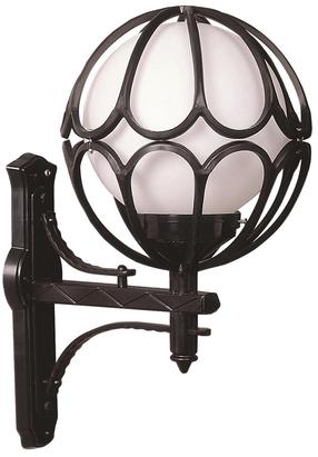 Sieninis lauko šviestuvas Opviq BAP-68081-BSY-M7-OP, 60W, E27, IP65, juoda sp., 40 cm x 62 cm