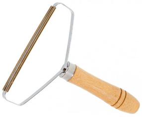Pūkų rinkiklis, mediena/metalas, 16 cm