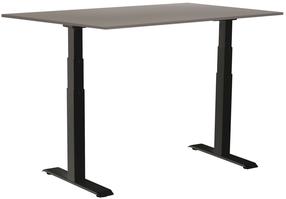 Datorgalds regulējams augstums Sun-Flex EasyDesk Adapt VI, 160 cm x 80 cm, 62 - 127 cm, melna krās./pelēka krās.
