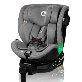 Bērnu autokrēsls Lionelo Harmony I-Size, pelēka krās., 40 - 150 cm