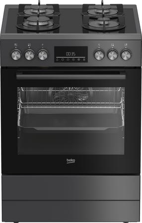 Dujinė viryklė su elektrine orkaite Beko FBM62330GADSN