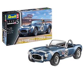Конструктор, автомобиль Revell Shelby 62 Cobra 289 07669, 119 шт., синий цв.