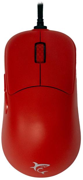 Laidinė žaidimų pelė White Shark GM-5014 Graphene, usb 2.0, raudona sp.