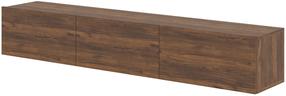 Televizoriaus spintelė Kocot Kids Dallas, lazdyno riešuto sp., 35 cm x 160 cm x 29.1 cm