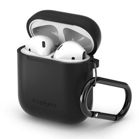 Kõrvaklappide ümbris Spigen Airpods Case, must v.