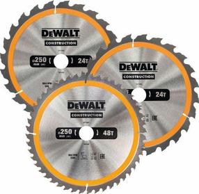Pjovimo diskų rinkinys Dewalt DT1963-QZ, 250 mm x 30 mm
