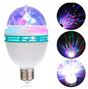 Лампочка LED, E27, rgb цв., E27, 3 Вт, 90 лм