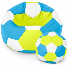 Набор кресел-мешков Ball XXXXL, белый цв./синий цв./светло-зеленый цв.