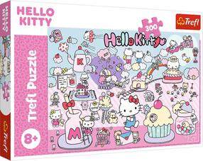 Dėlionė Trefl Explore The World Of Hello Kitty 23031, 40 cm x 60 cm, 300 vnt., įvairių spalvų