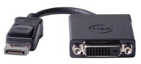 Адаптер Dell DP - DVI 470-ABEO Display port male, DVI female, черный цв.
