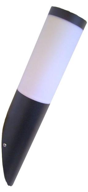 Āra sienas lampa Su-Ma Inox ST 021, 40W, E27, IP44, melna krās., 7.5 cm x 40 cm
