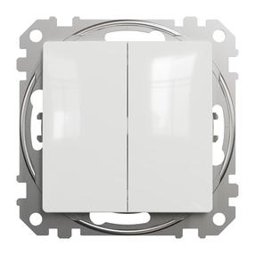 Lüliti Schneider Electric Sedna Design, 2 sl., valge v.