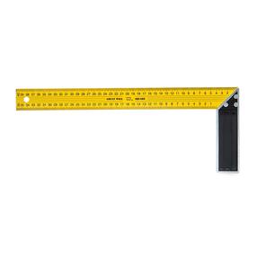 Kampinė liniuotė Okko DWS-40B, 400 mm, metalas, 90 °