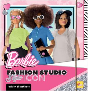 Kūrybos rinkinys Lisciani Barbie Fashion Studio, įvairių spalvų