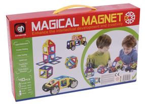Konstruktor Xinbida Magical Magnet 50201 525050201, 40 tk
