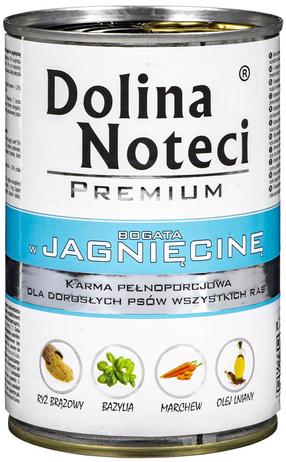 Šlapias šunų maistas Dolina Noteci Premium, ėriena, 0.4 kg