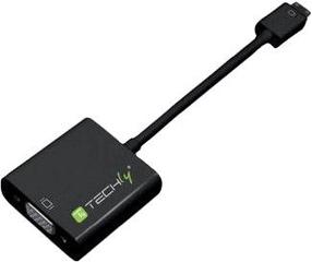 Adapter Techly Mini HDMI to VGA 302921 Mini HDMI male, VGA female, must v.
