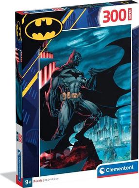 Dėlionė Clementoni Batman 21737, 48.5 cm x 33.5 cm, 300 vnt., įvairių spalvų