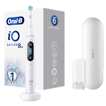 Elektrinis dantų šepetėlis Oral-B iO 8n, balta sp.