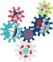 Vonios žaislas Ludi Bath Gears, įvairių spalvų