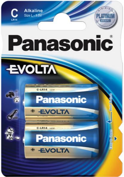Patareid Panasonic, LR14, 1.5 V