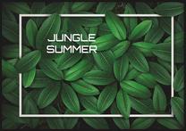 Paveikslas DecoKing Jungle Summer, 70 cm x 50 cm