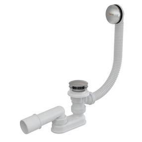 Сифон для ванной Ravak X01472, функция click clack, хромовый цв.