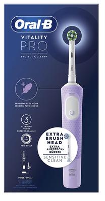 Elektrinis dantų šepetėlis Oral-B Vitality Pro, violetinė sp.